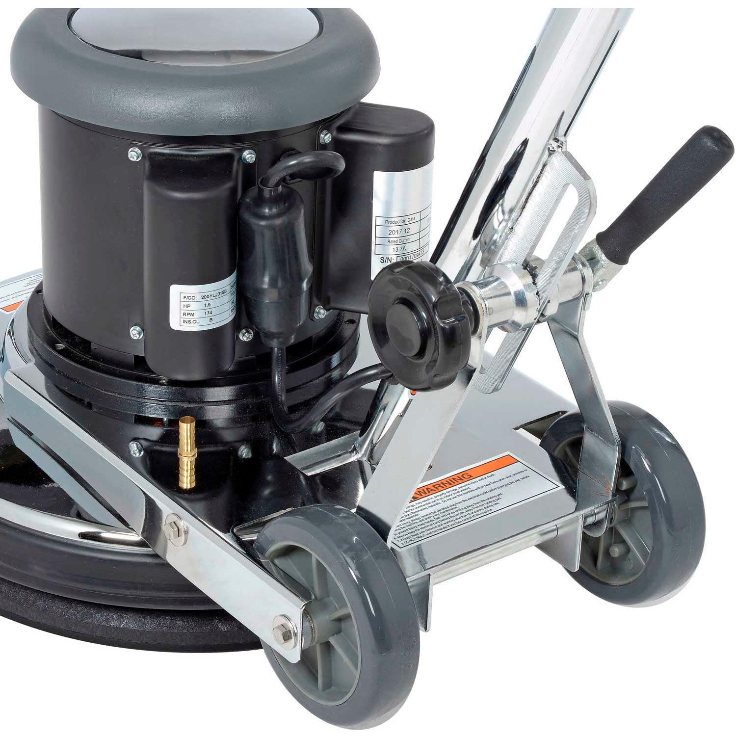 Global Industrial 17 Floor Polisher with Pad Driver