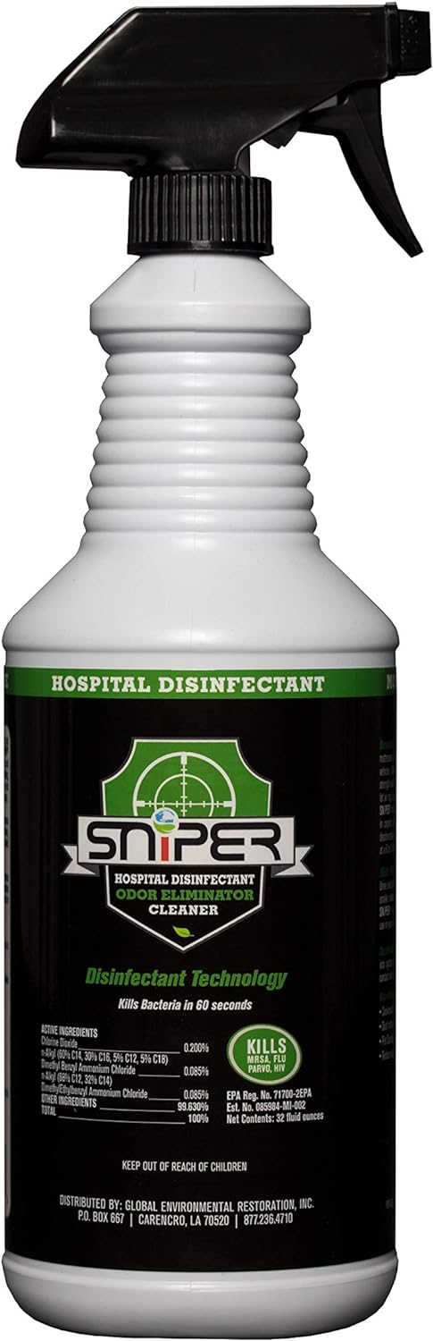 SNiPER 32 Ounce All-Purpose Cleaner Deodorizer Spray