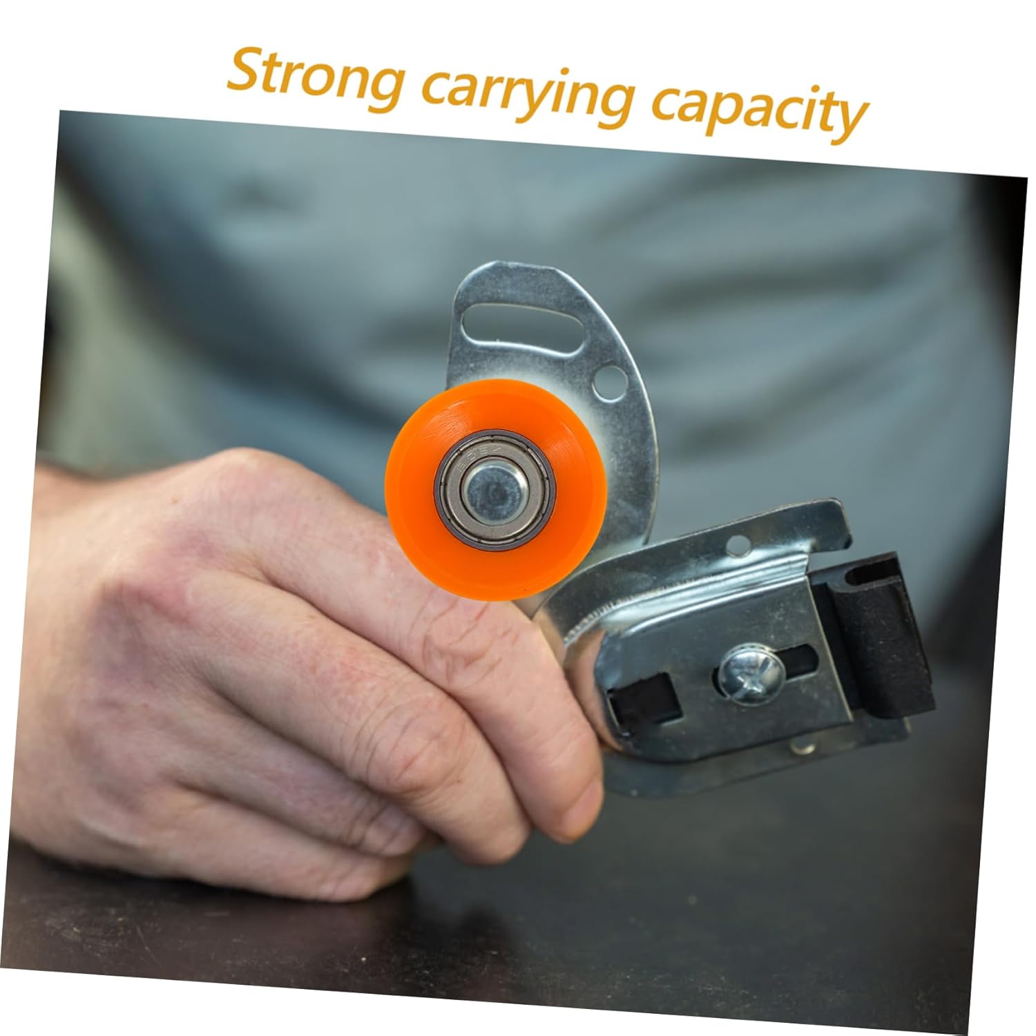 5 Pcs U Groove Nylon Sliding Door Rollers