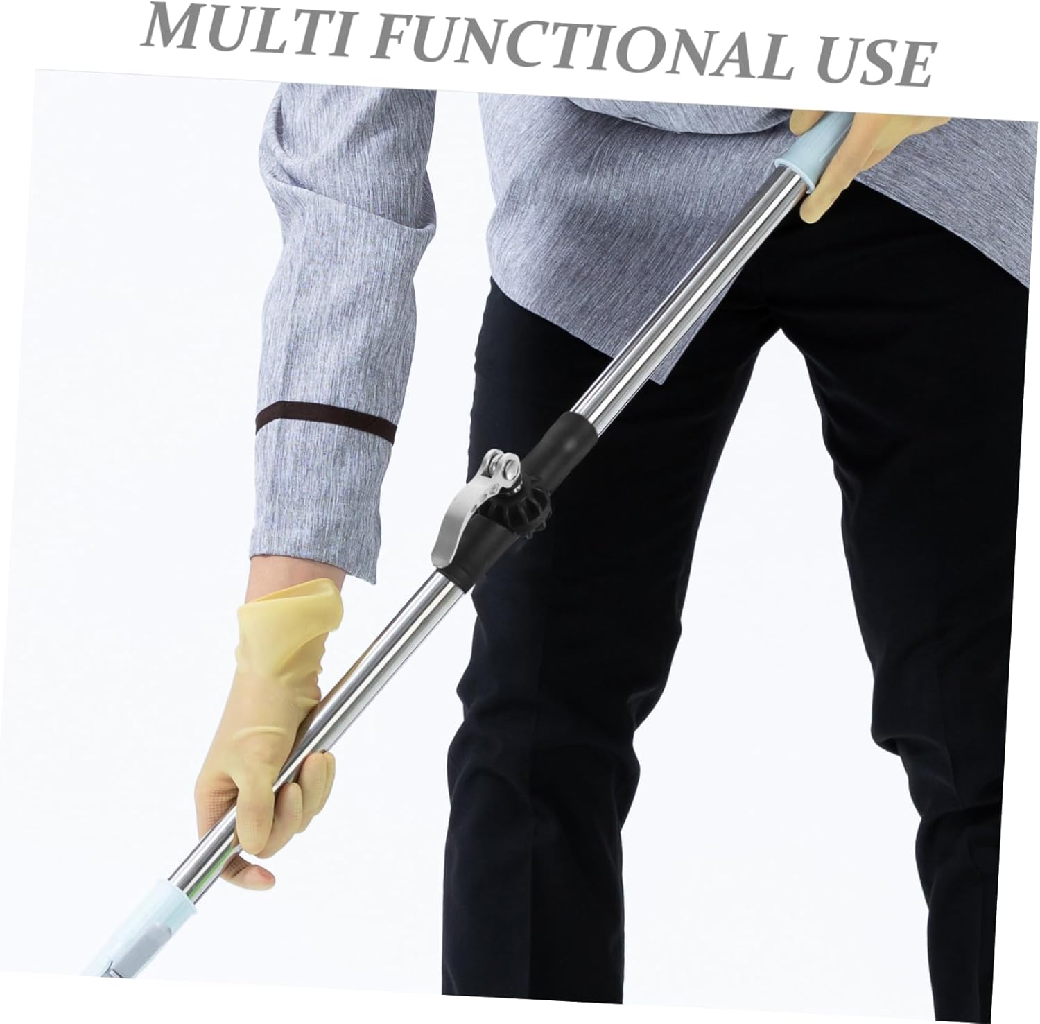 Minkissy Rotatable Angle Adaptor for Telescopic Poles
