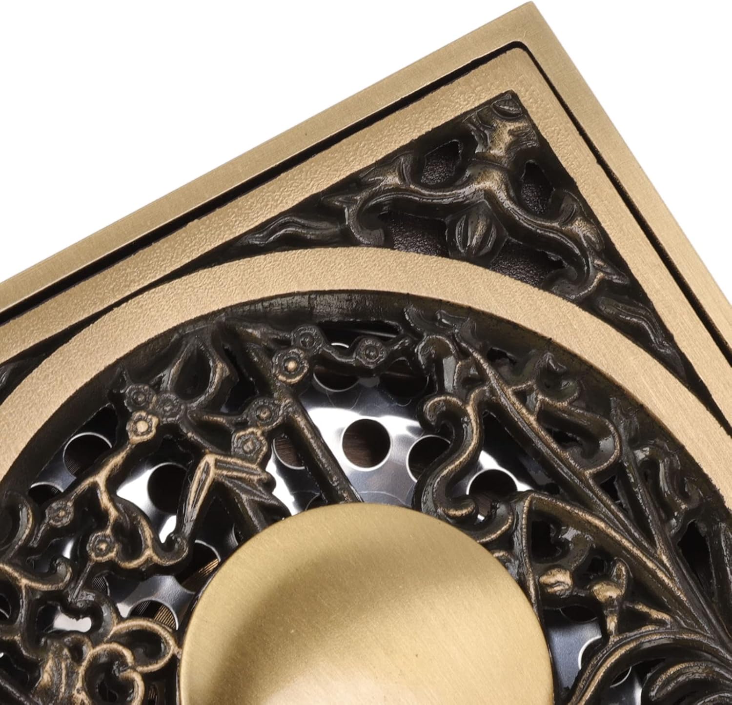 Antique Copper Floor Drain for Kitchen and Bathroom