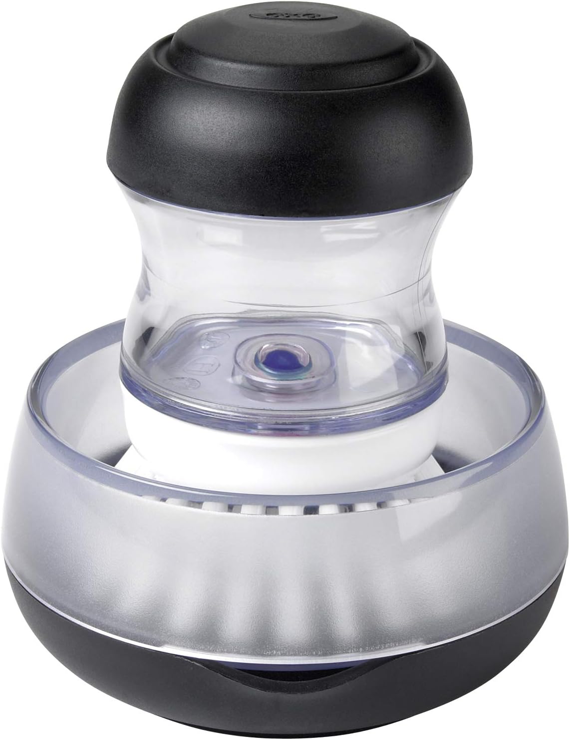 OXO Good Grips Salt Pepper Grinders with Soap Brush Storage Set