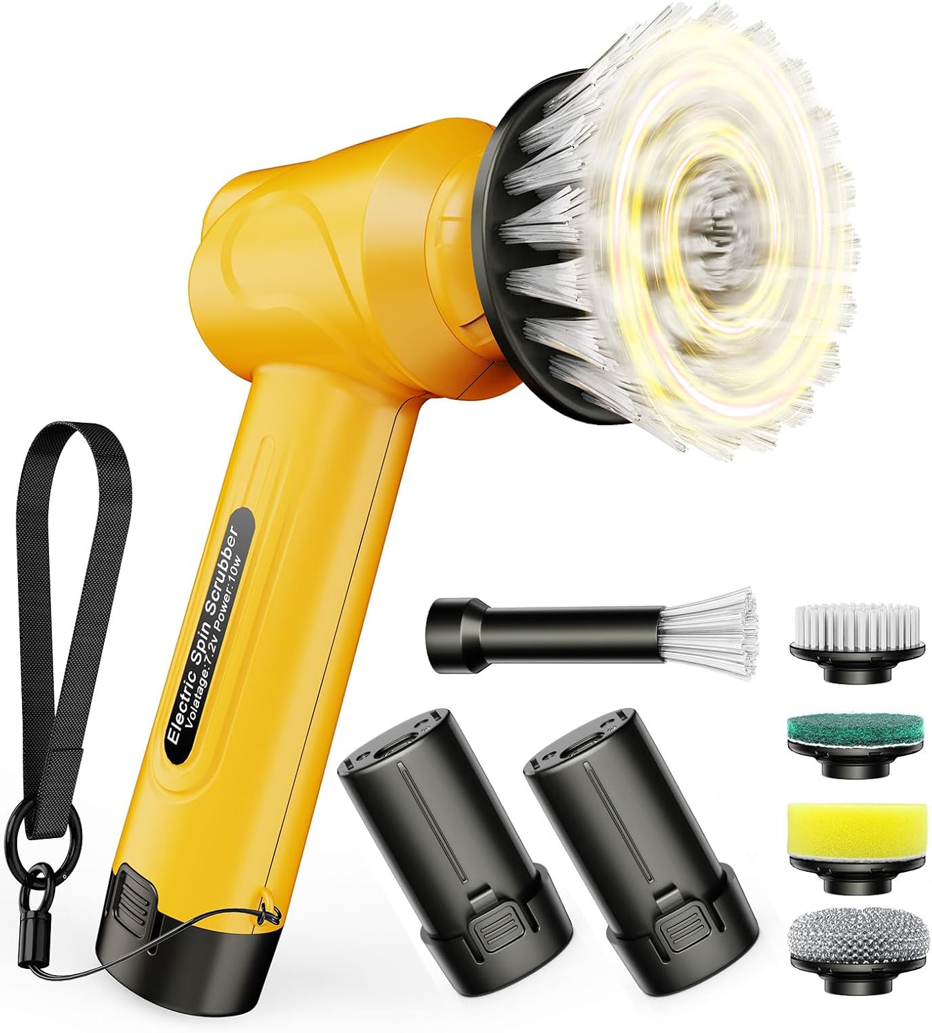 Qimedo 5000mAh Battery Spin Scrubber Q4 1