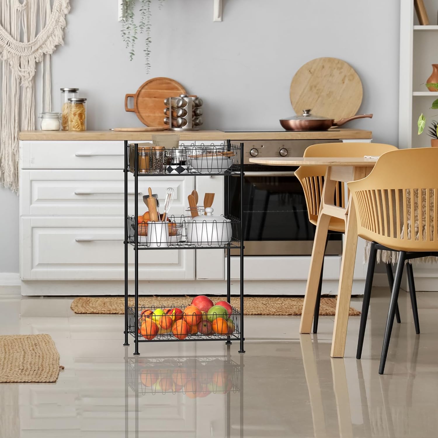 Smusei 3 Tier Drink Organizer for Kitchen