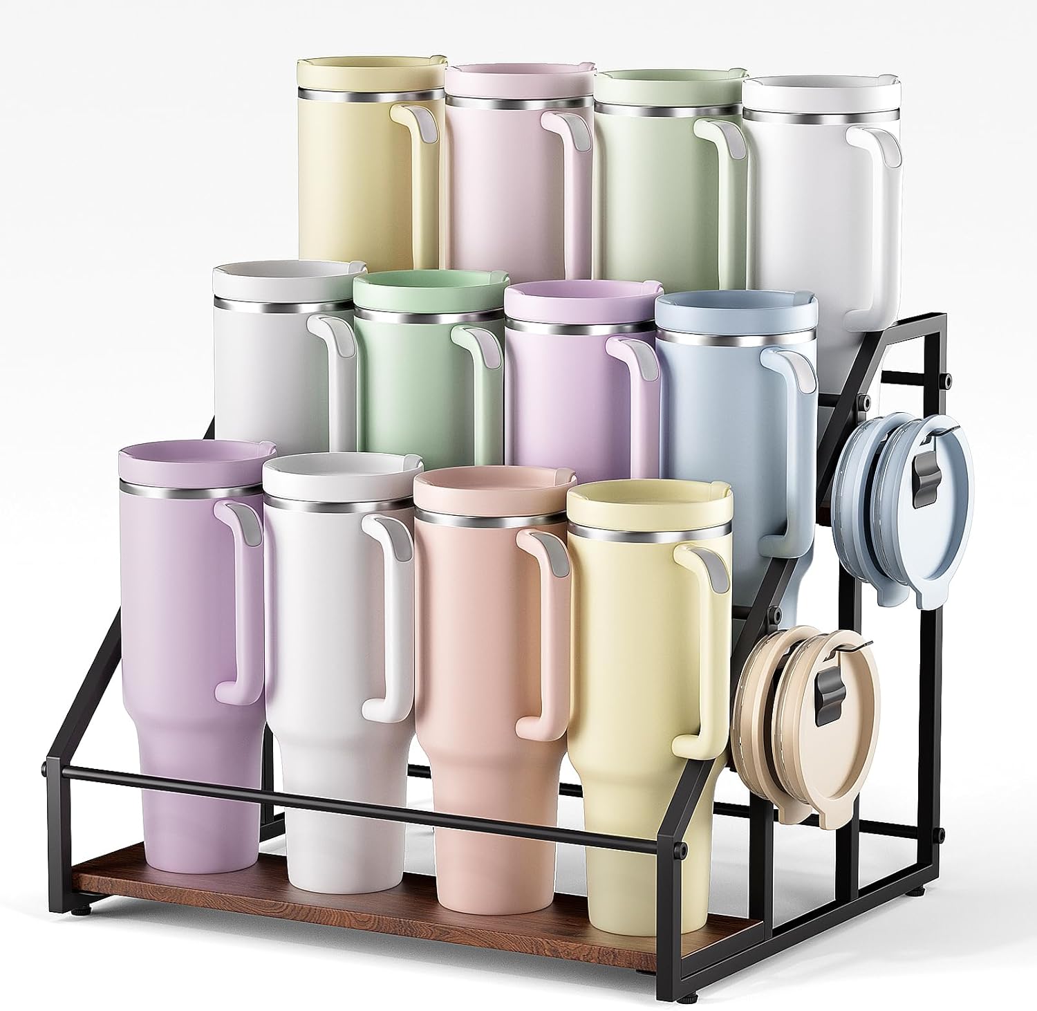 MOJOHAND 3 Tier Water Bottle Rack Organizer