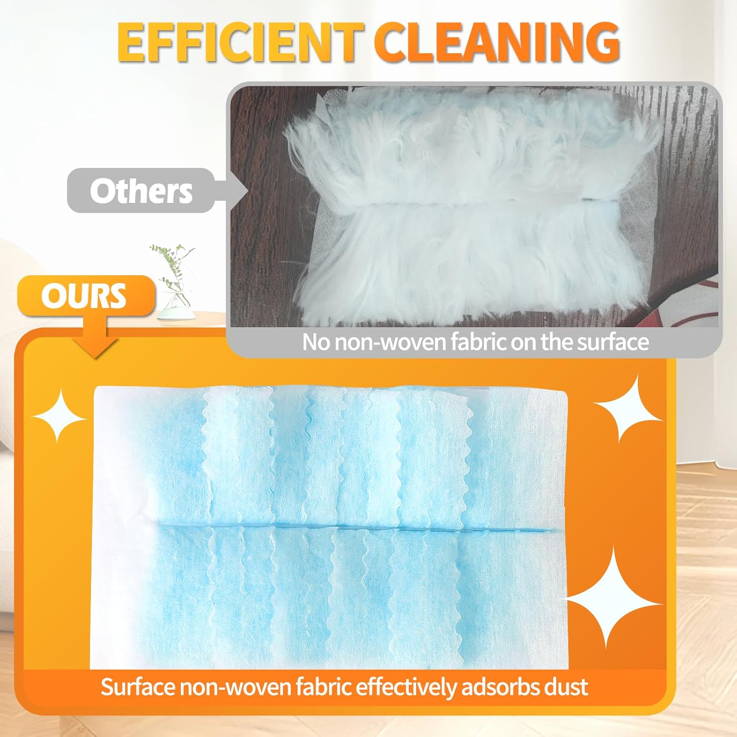 Senowi 60 Count Electrostatic Duster Refills for Swiffer