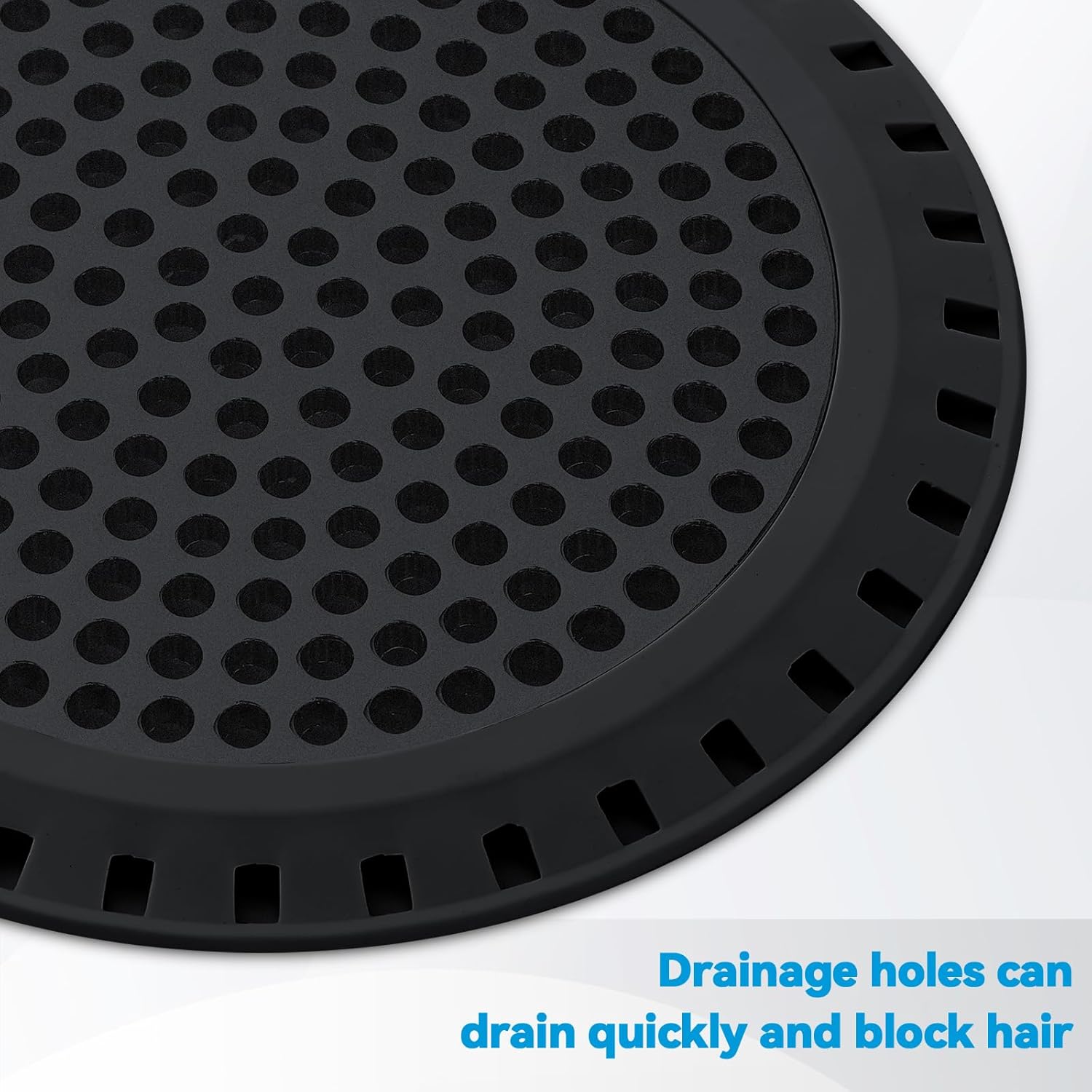 Aluvor Shower Drain Hair Catcher with Silicone