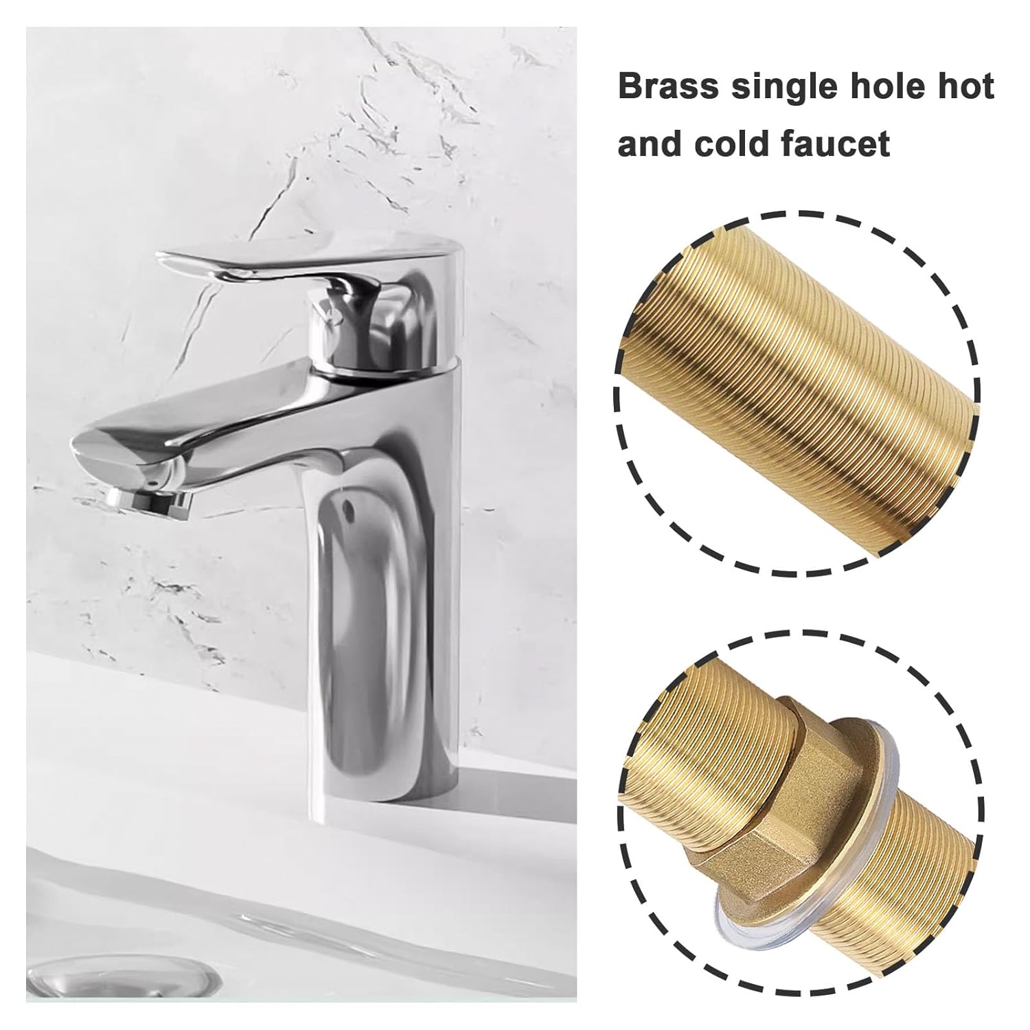 The Lord of the Tools 100mm Single Hole Extension Pipe Fitting Kit