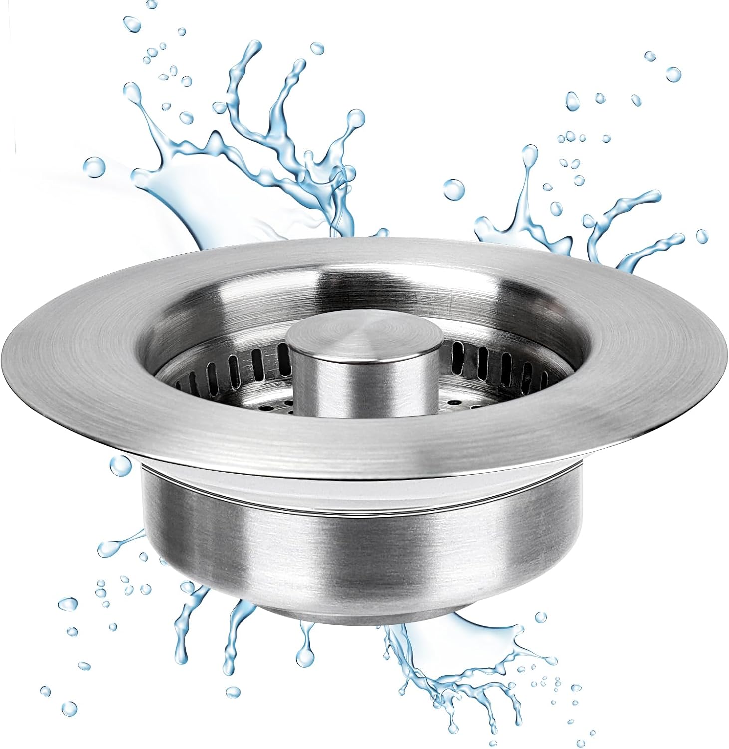 WarmSpray 3 in 1 Kitchen Sink Drain Strainer