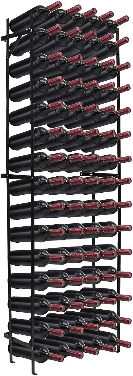 Sorbus 15-Tier Freestanding Wine Rack - 75 Bottle Capacity