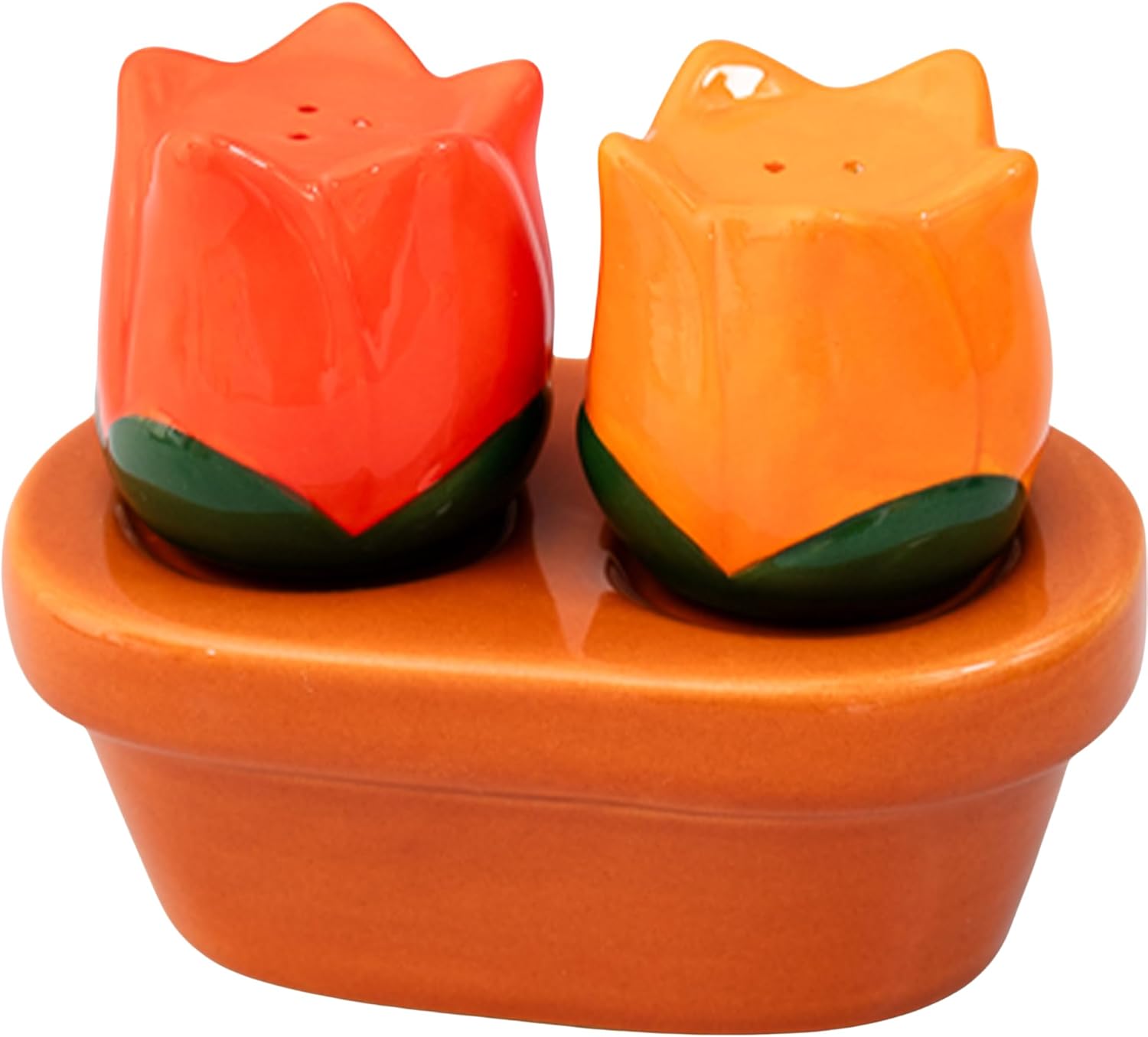 bando Novelty Tulip Salt and Pepper Shakers Set