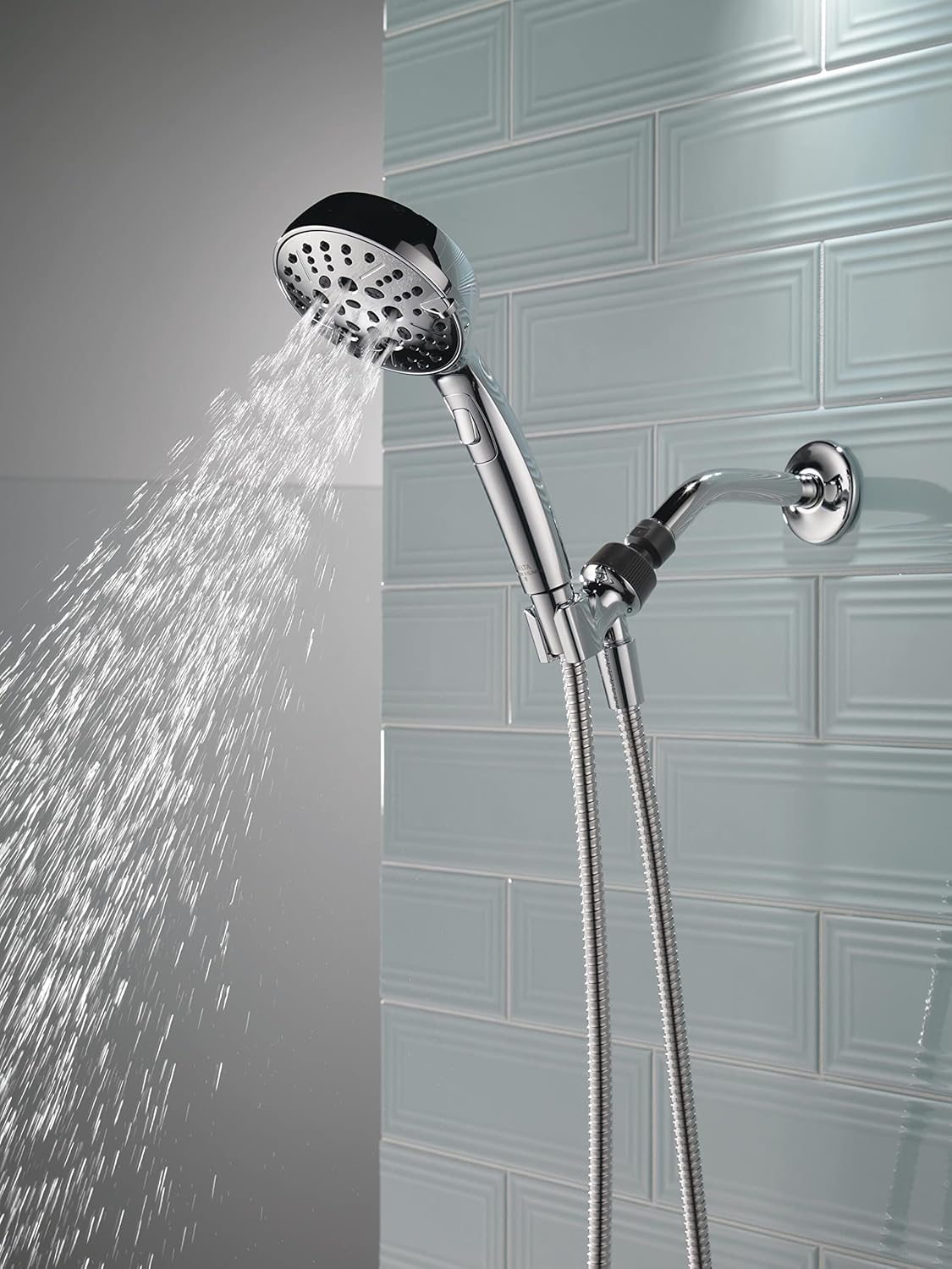Delta H2Okinetic 6-Setting Handheld Shower Head Chrome 75536