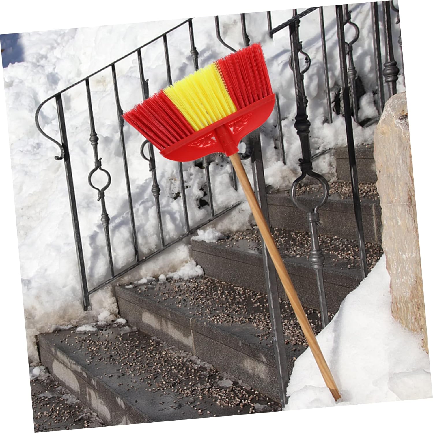 CALLARON Plastic Broom Head Replacement for Household Cleaning