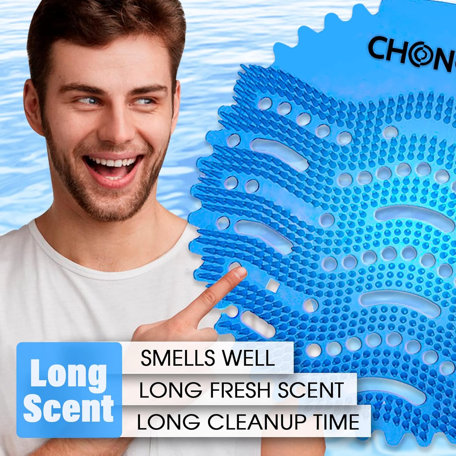 CHONOVO Urinal Screen Deodorizer 24-Pack