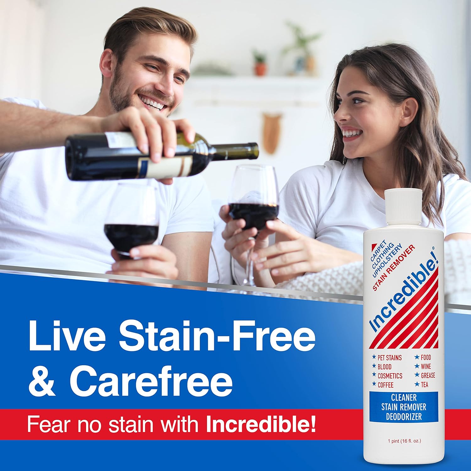 Incredible Stain Remover - Pack of 6 16 oz