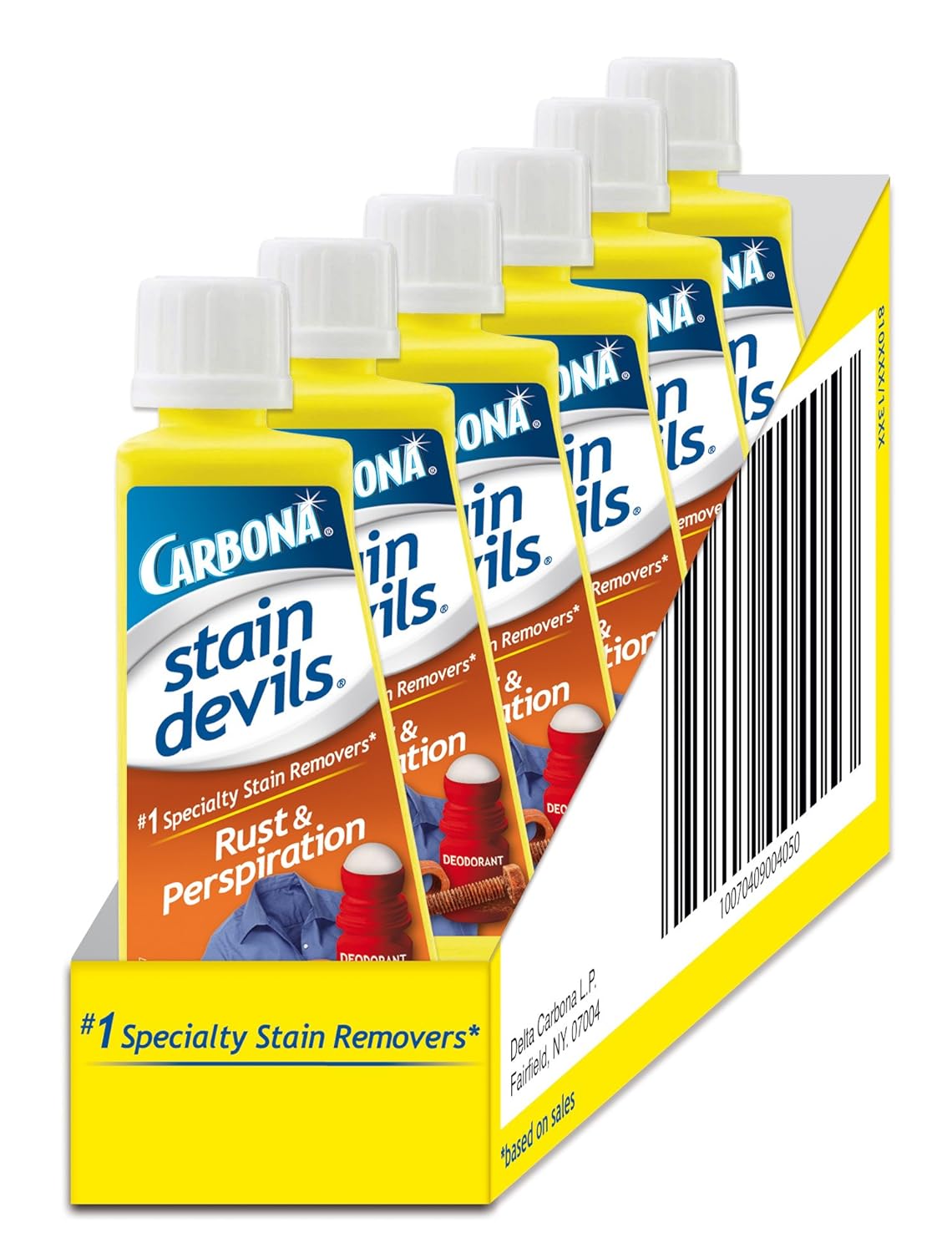 Carbona Stain Devils 9 - Rust Perspiration 6 Pack