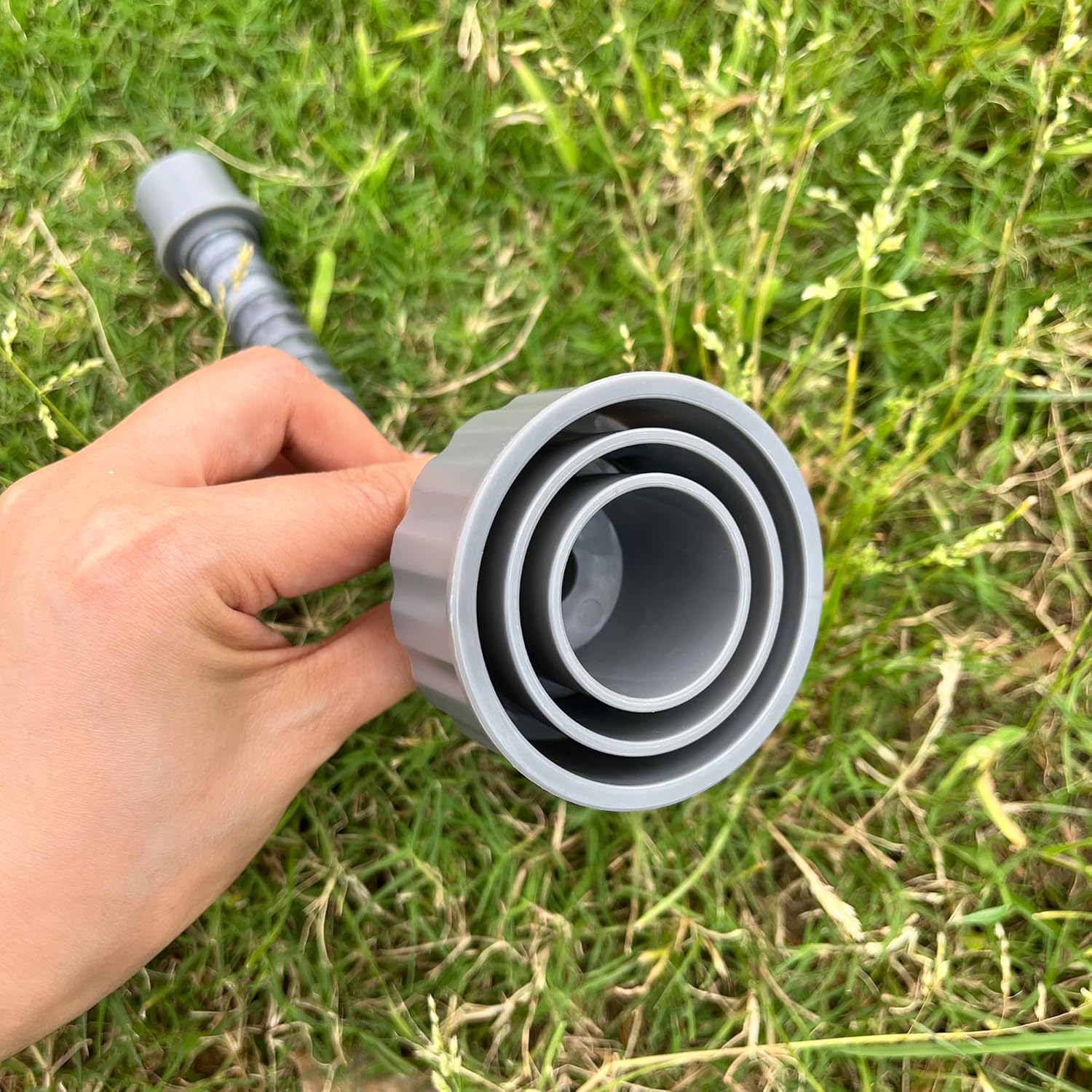 AC Drain Lines Cleaner Tool with Wet Vac Attachment