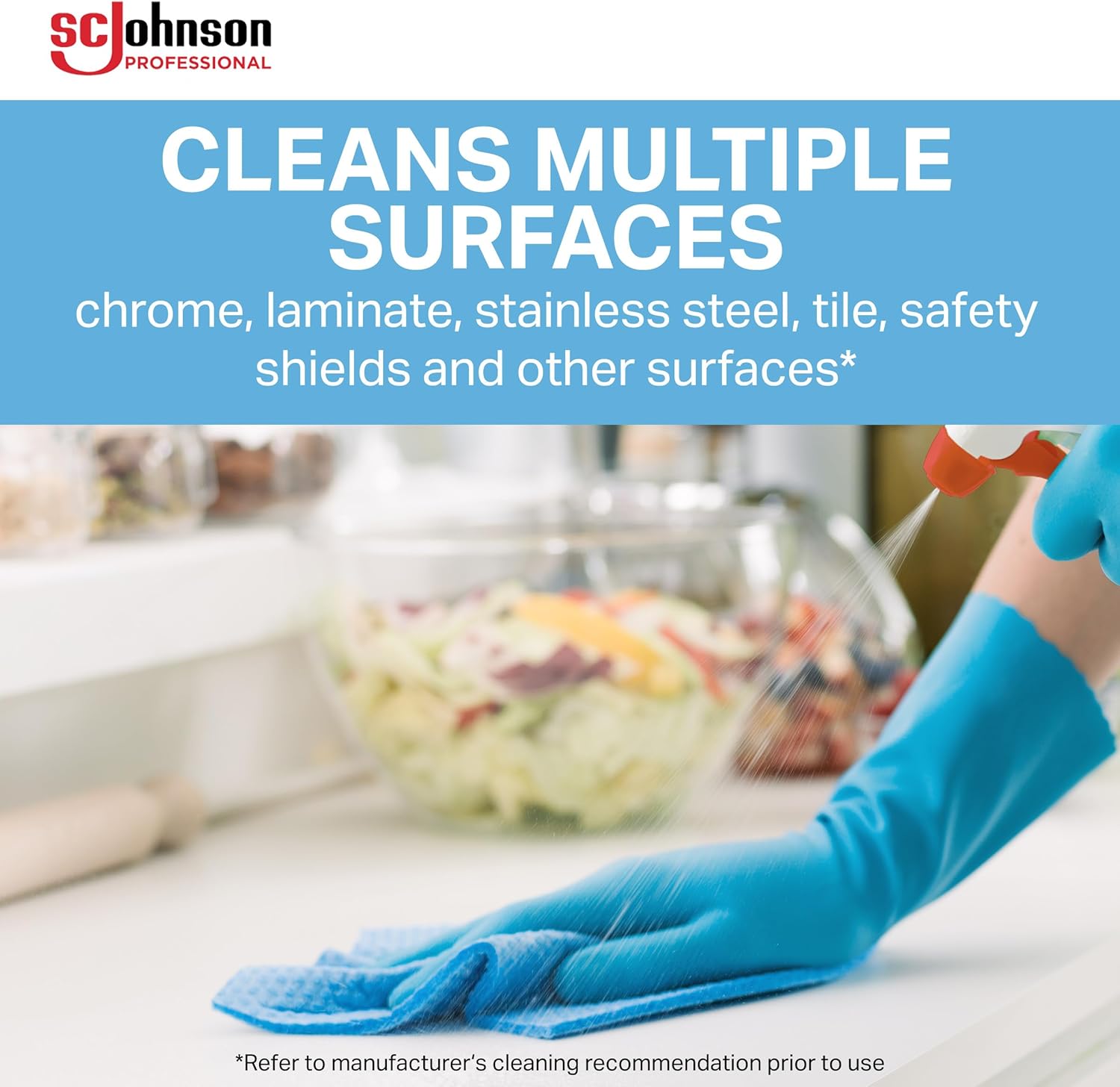 SC Johnson Windex Glass Cleaner 128 Oz Case Of 4