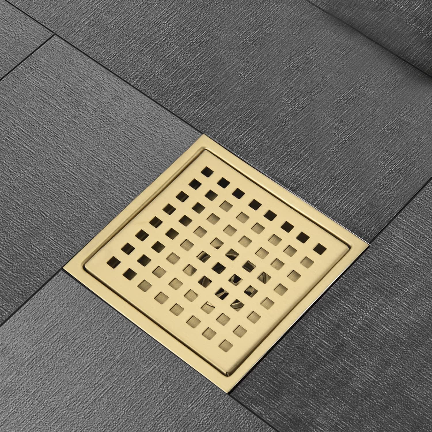 YLIEHS Square Drain Cover for Showers and Kitchens