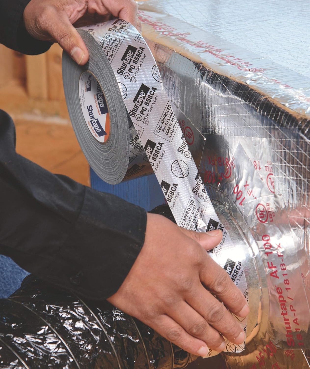 Duck Brand HVAC Duct Sealing Tape Silver 188 x 30yd