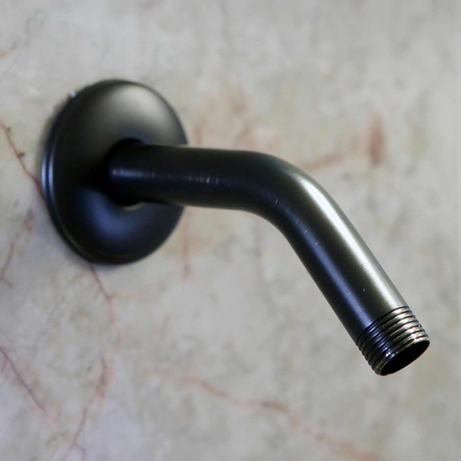 6 Inch Shower Arm - Oil-Rubbed Bronze Durable Stainless Steel