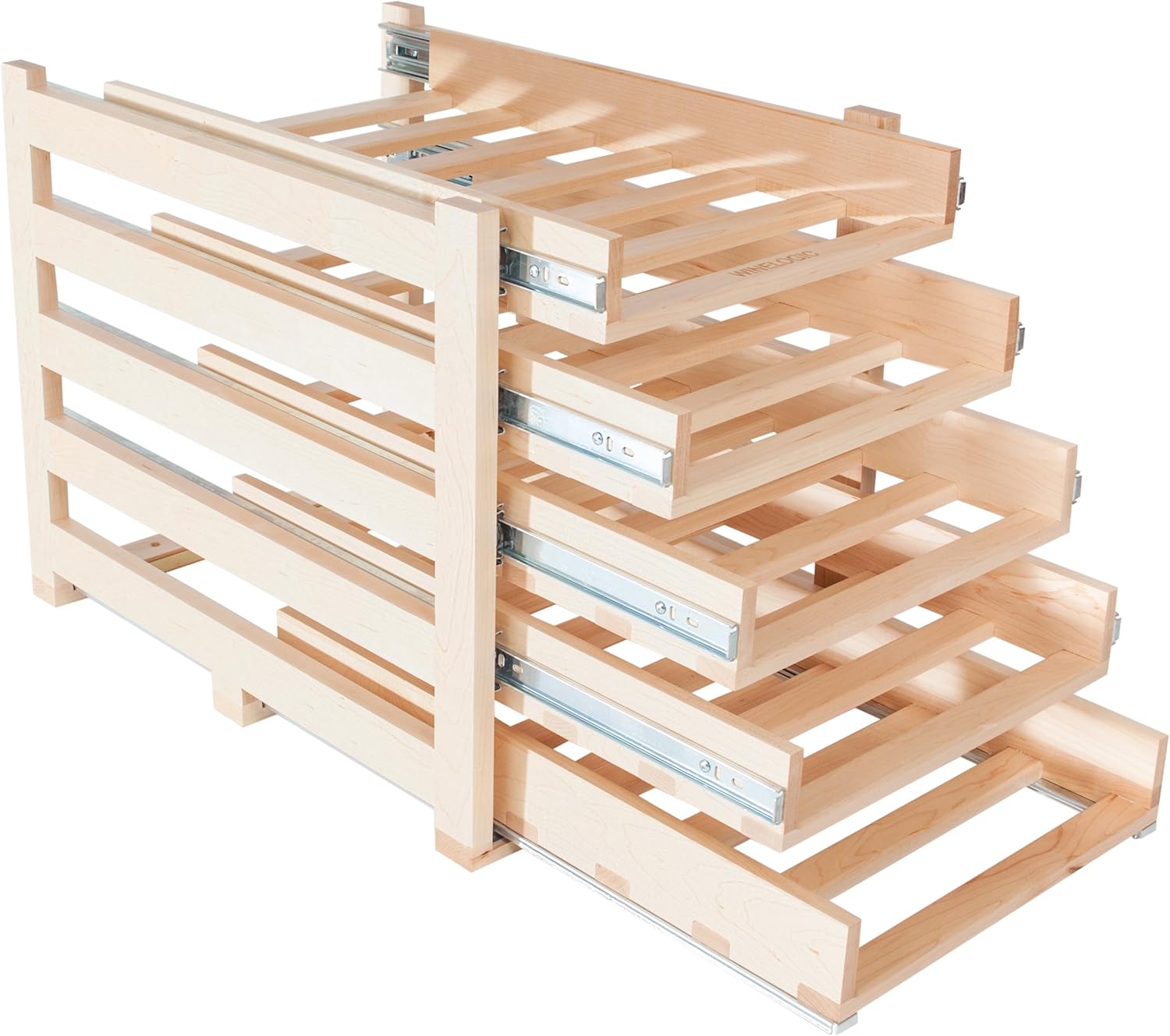 Wine Logic 30-Bottle In-Cabinet Wine Rack 1