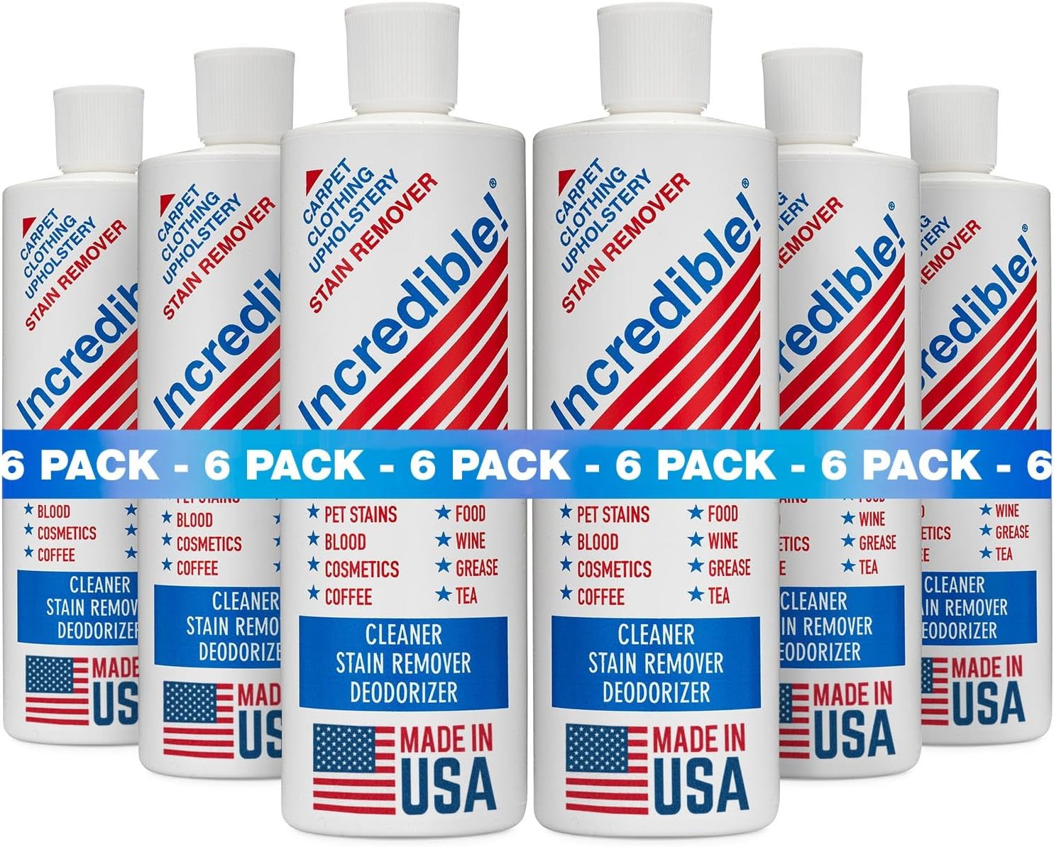 Incredible Stain Remover - Pack of 6 16 oz