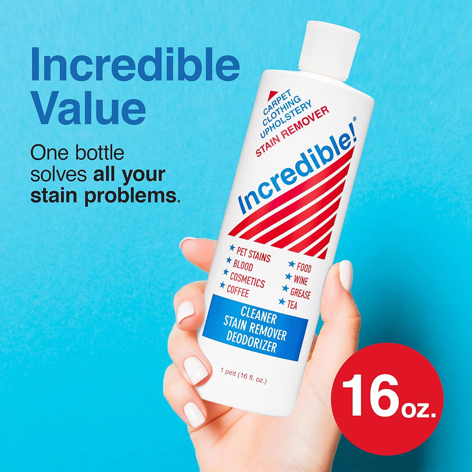 Incredible Stain Remover - Pack of 6 16 oz