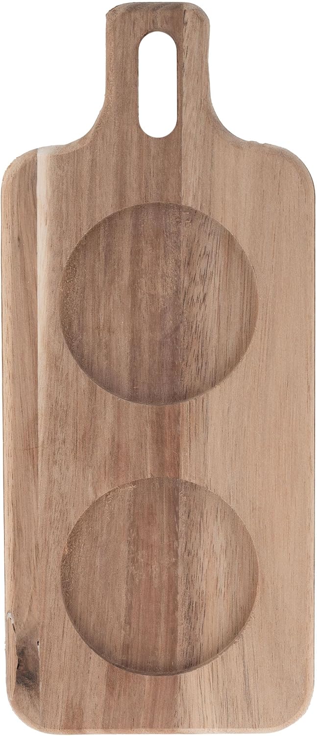 Karma Milo Salt Pepper with Wood Tray
