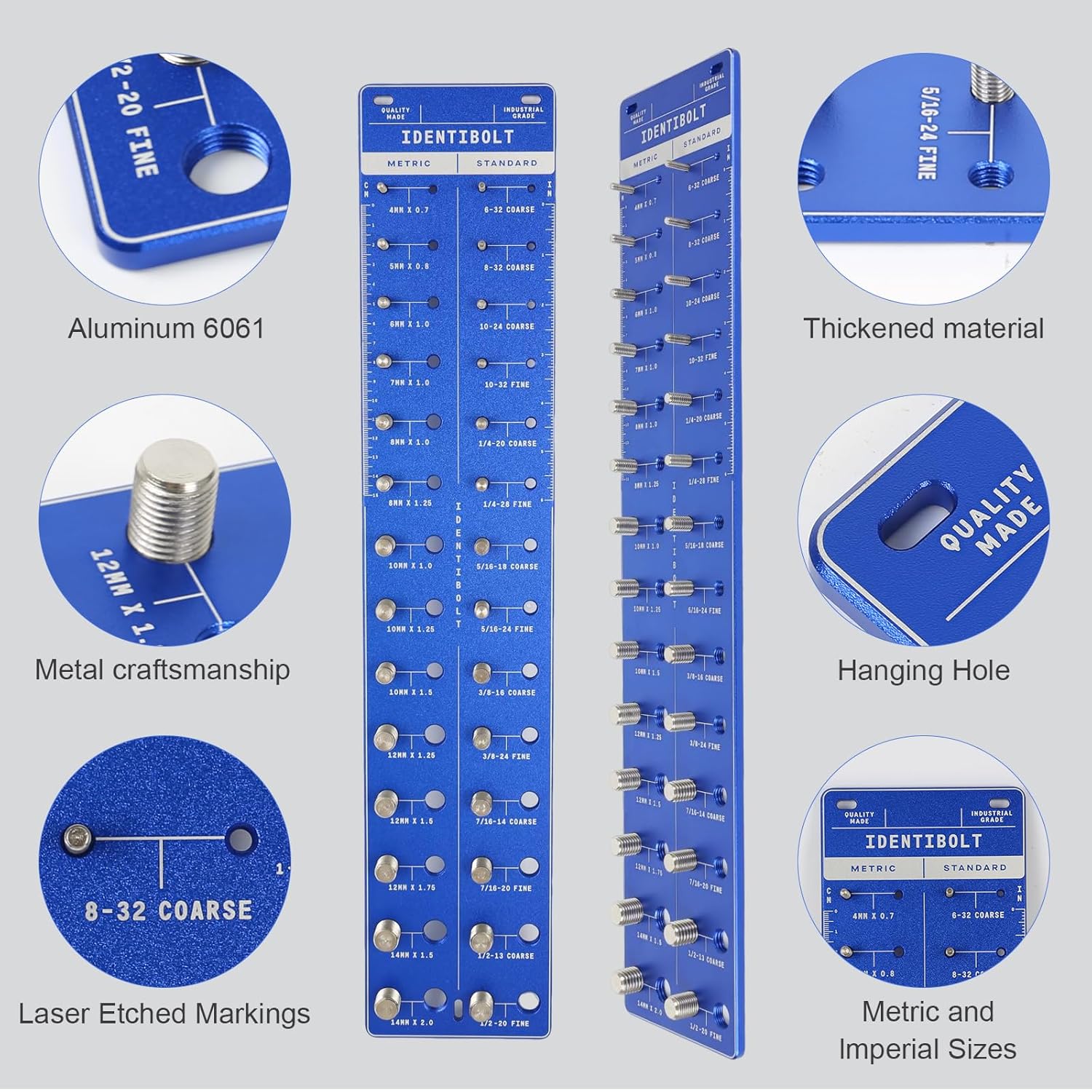 Sendoger Thread Checker for Nuts and Bolts 1