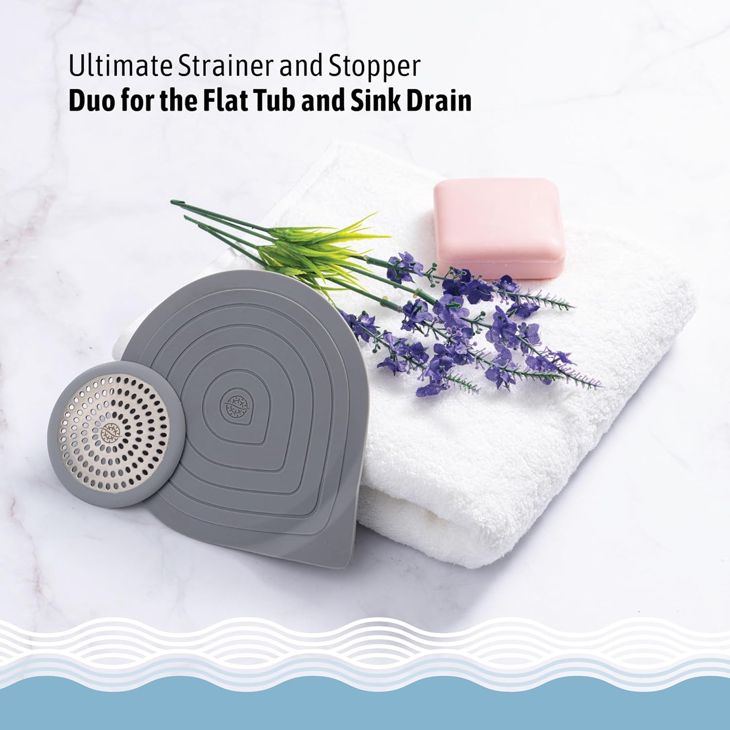 Stainless Steel Silicone Drain Protector Bundle