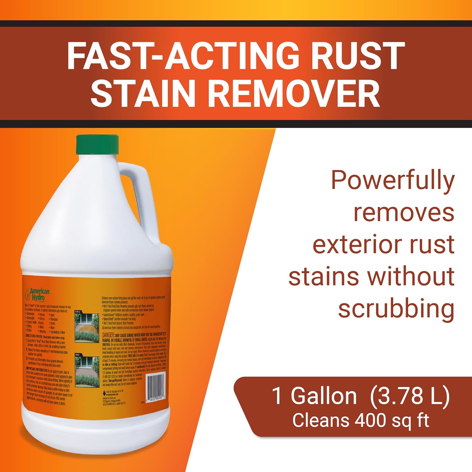 Rid O Liquid Rust Stain Remover 1 Gallon