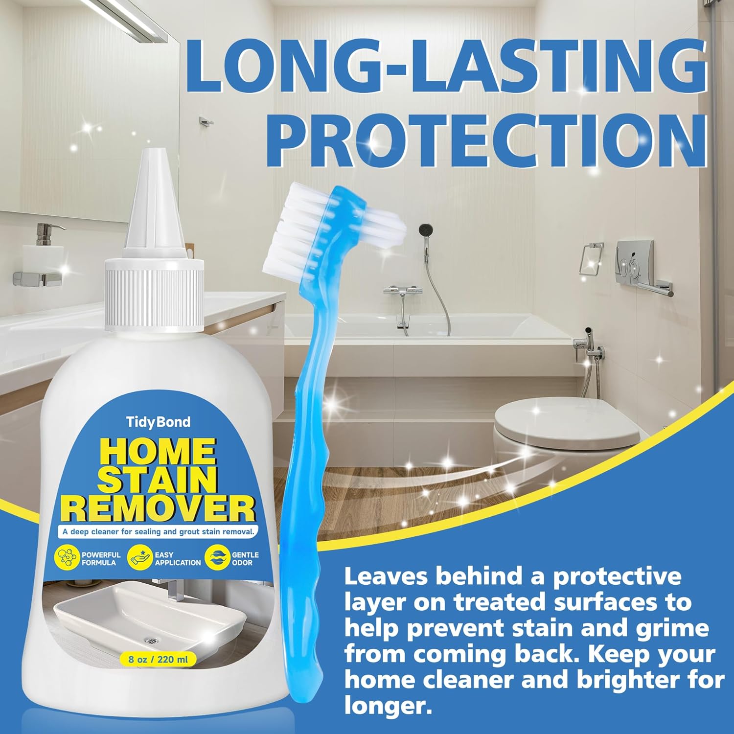 Tidybond Heavy Duty Stain Remover Gel 8 Fl Oz