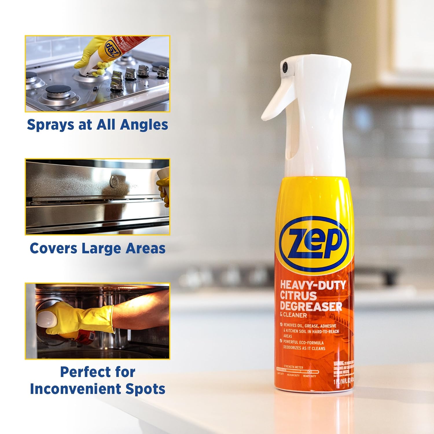 Zep Heavy Duty Citrus Degreaser Cleaner Mist 16 fl oz