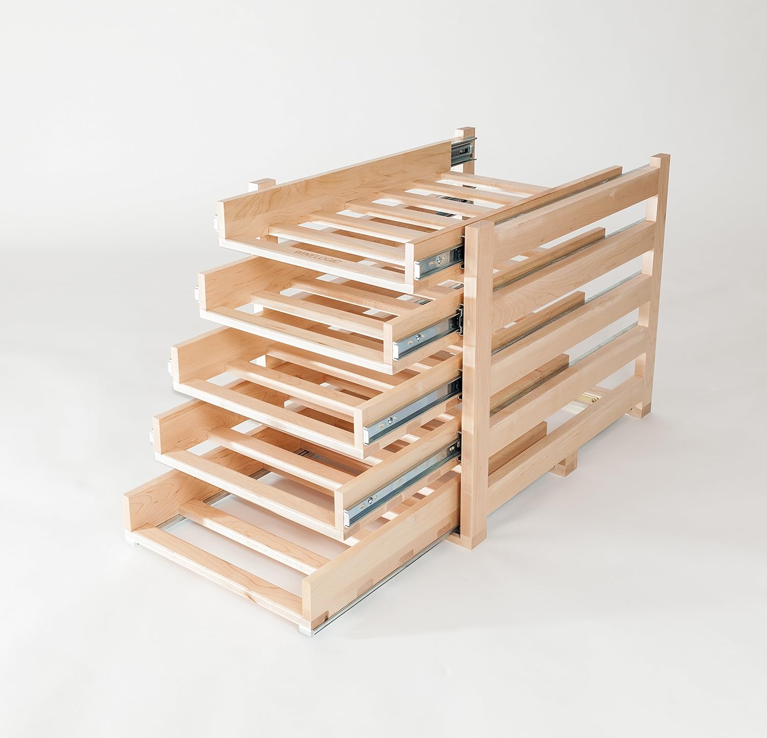 Wine Logic 30-Bottle In-Cabinet Wine Rack 1