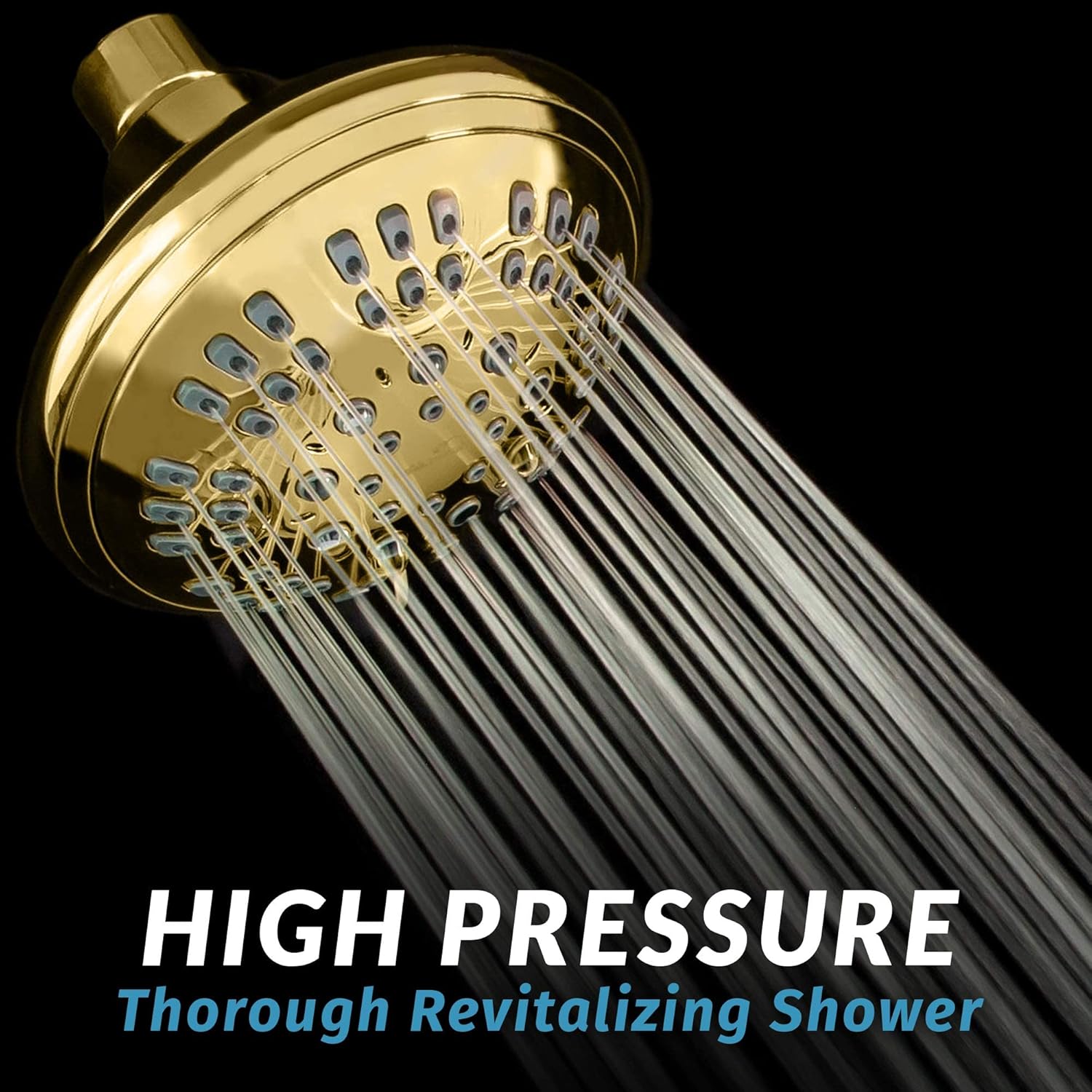 ShowerMaxx Luxury Spa ImperialShine Gold Shower Head