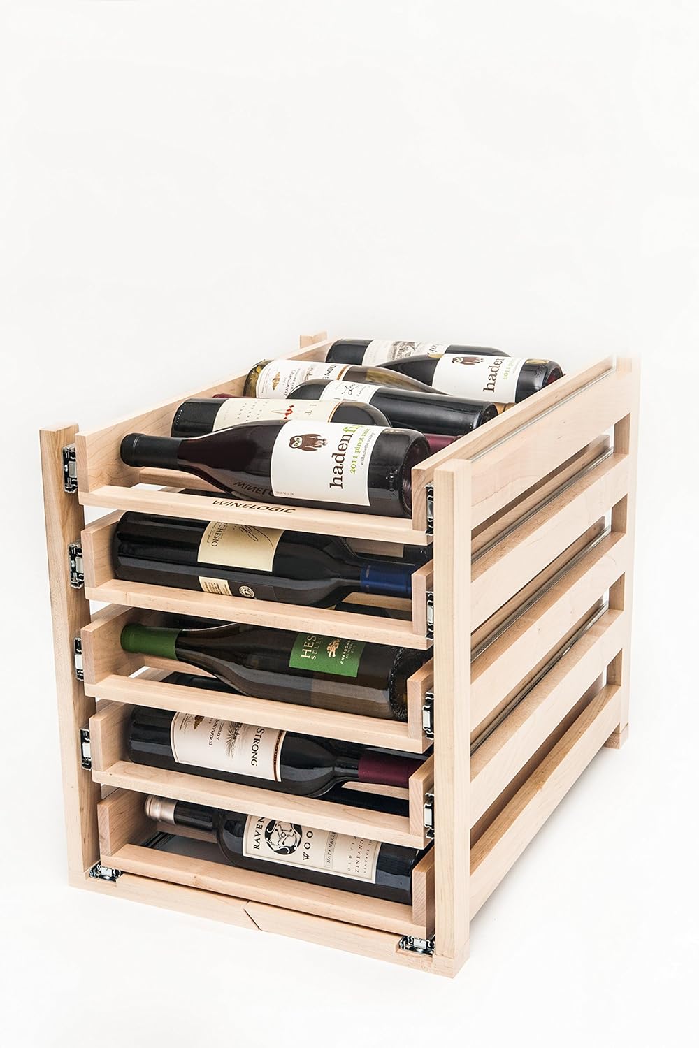 Wine Logic 30-Bottle In-Cabinet Wine Rack 1