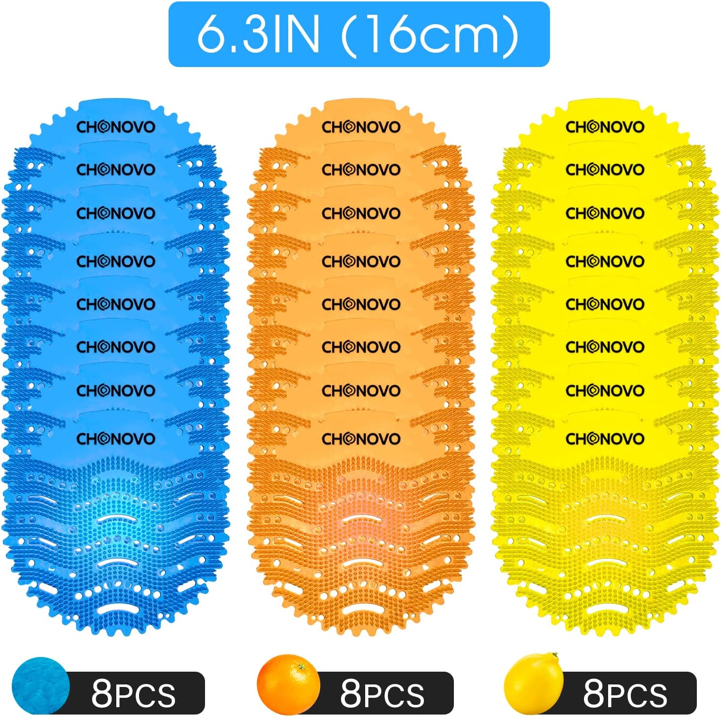 CHONOVO Urinal Screen Deodorizer 24-Pack