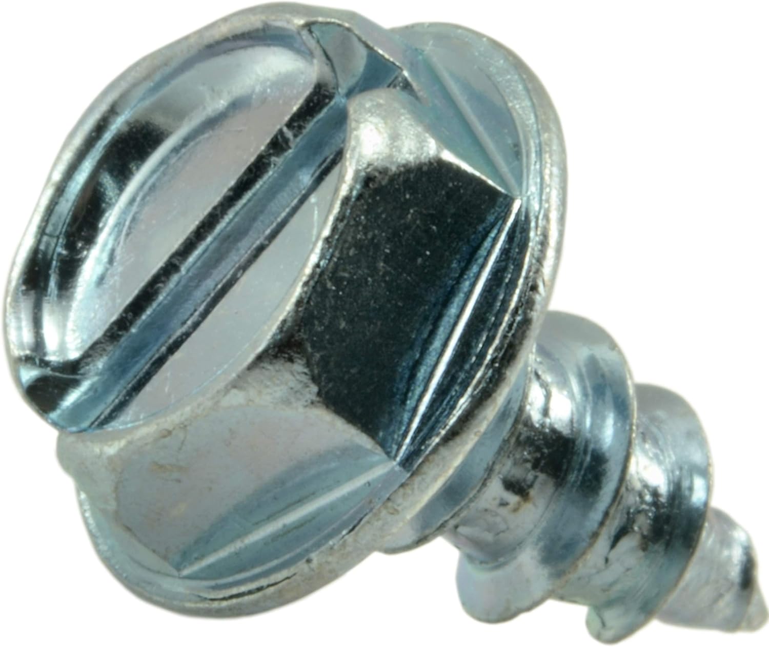 Aivoxe No10 Sheet Metal Screws 38-Inch Zinc Finish