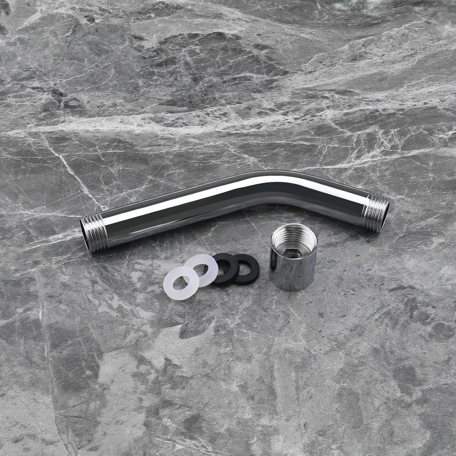 Universal G12 Shower Arm Extension with Elbow Adapter
