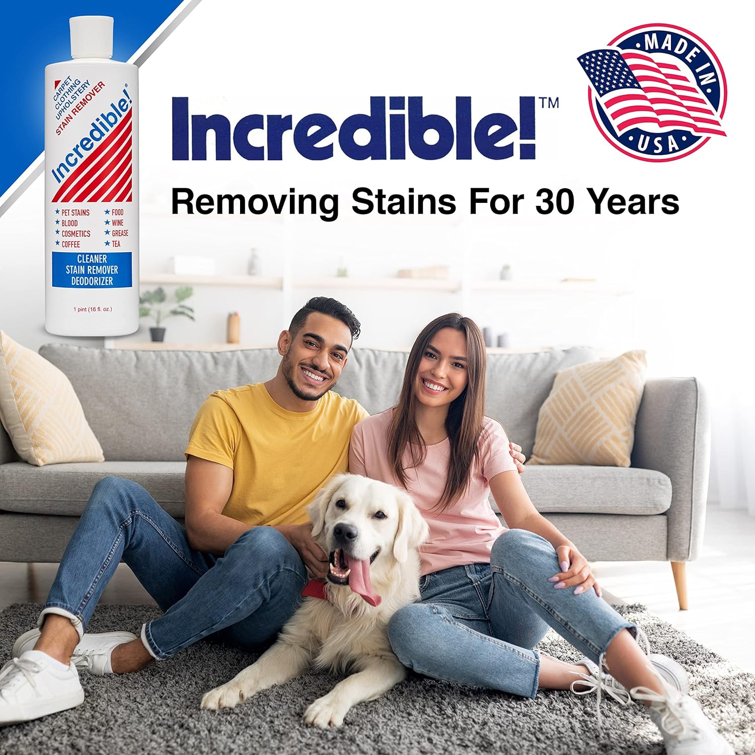 Incredible Stain Remover - Pack of 6 16 oz