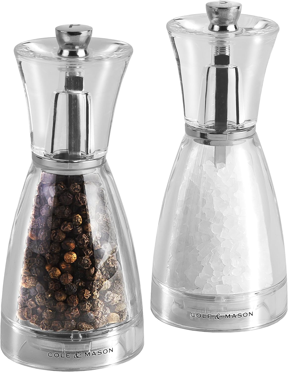 Cole Mason Precision Pina Salt and Pepper Mill Set 1