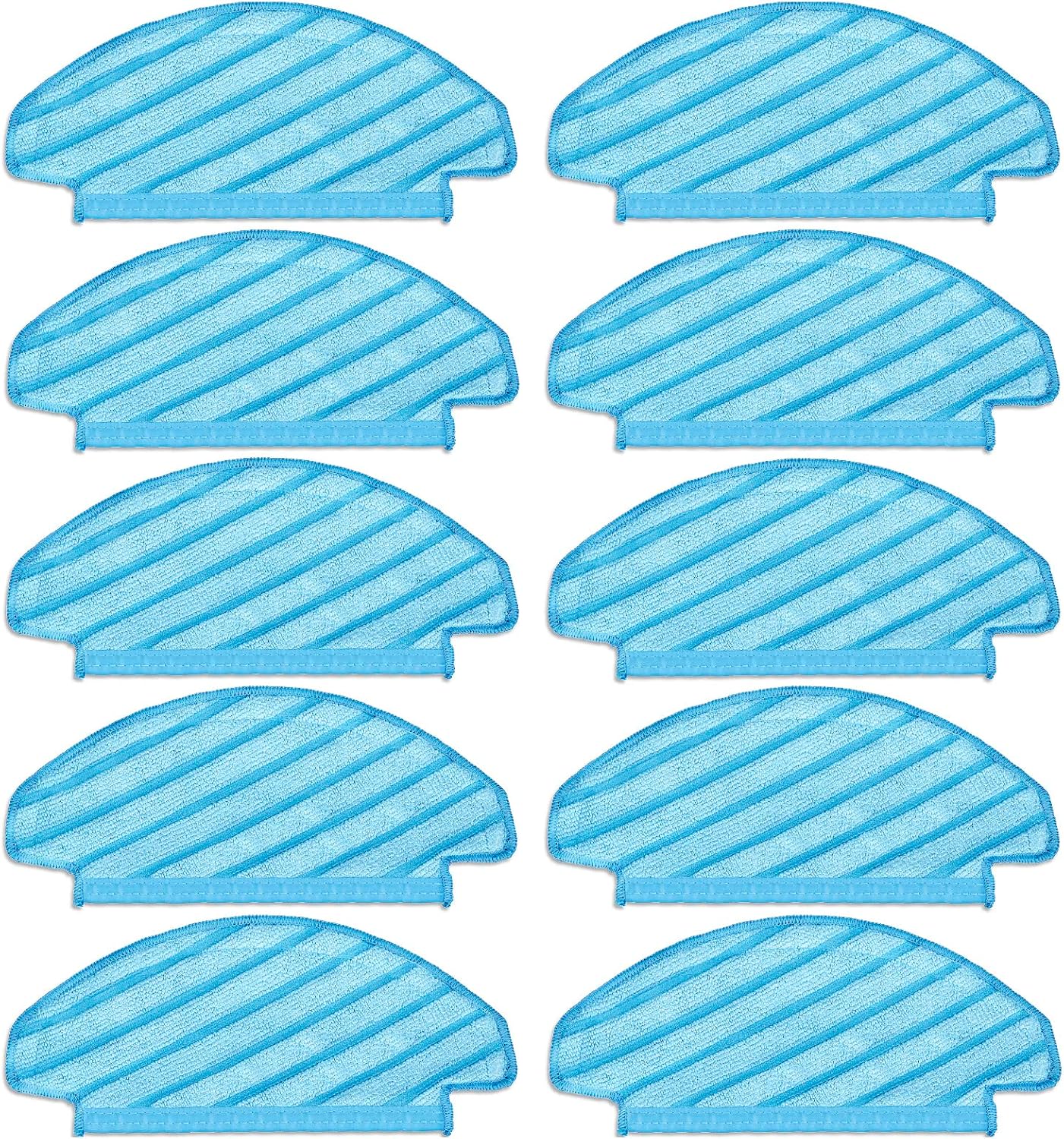 10 Piece N10 Washable Mop Pads for ECOVACS Robot Vacuums 1
