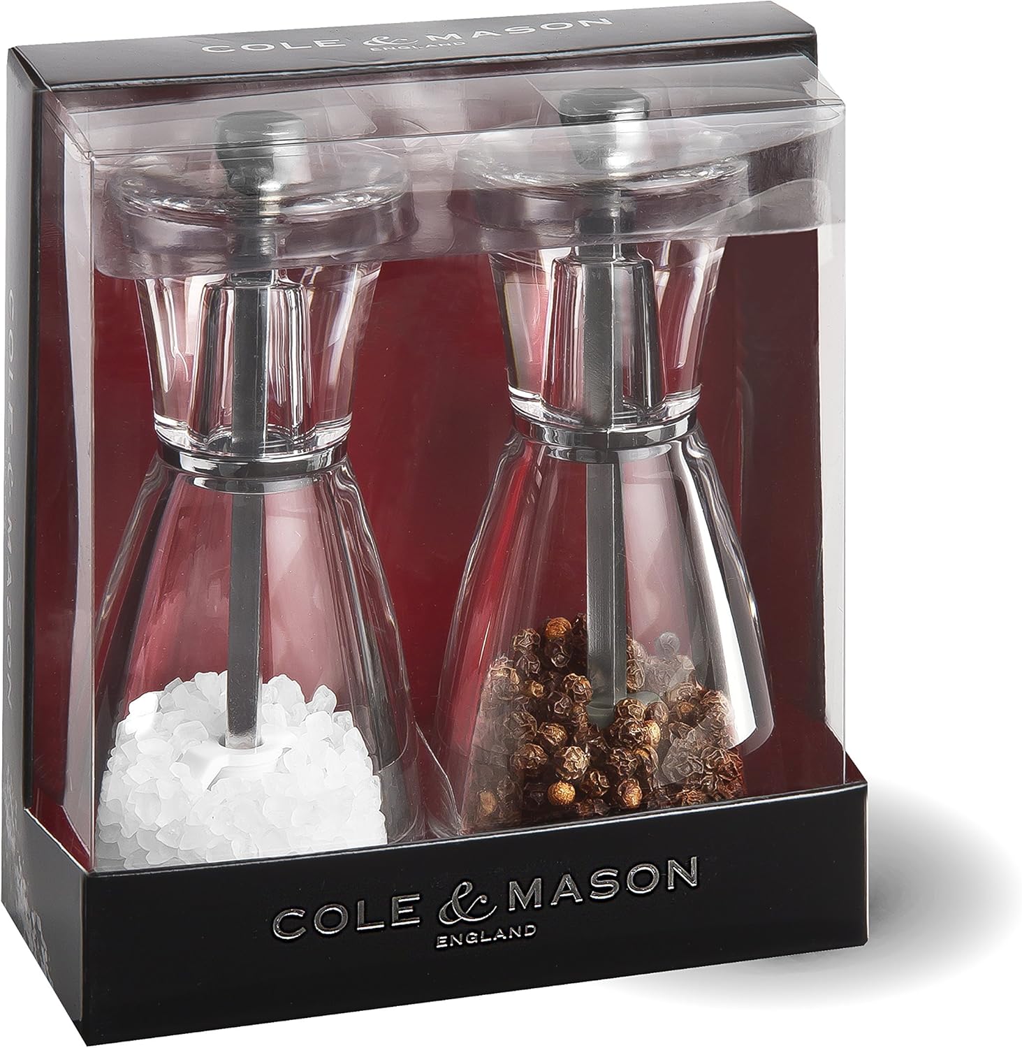 Cole Mason Precision Pina Salt and Pepper Mill Set 1