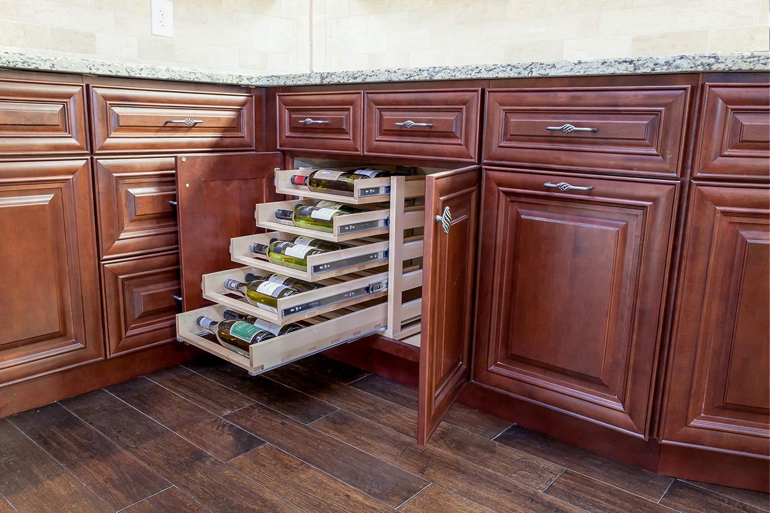 Wine Logic 30-Bottle In-Cabinet Wine Rack 1