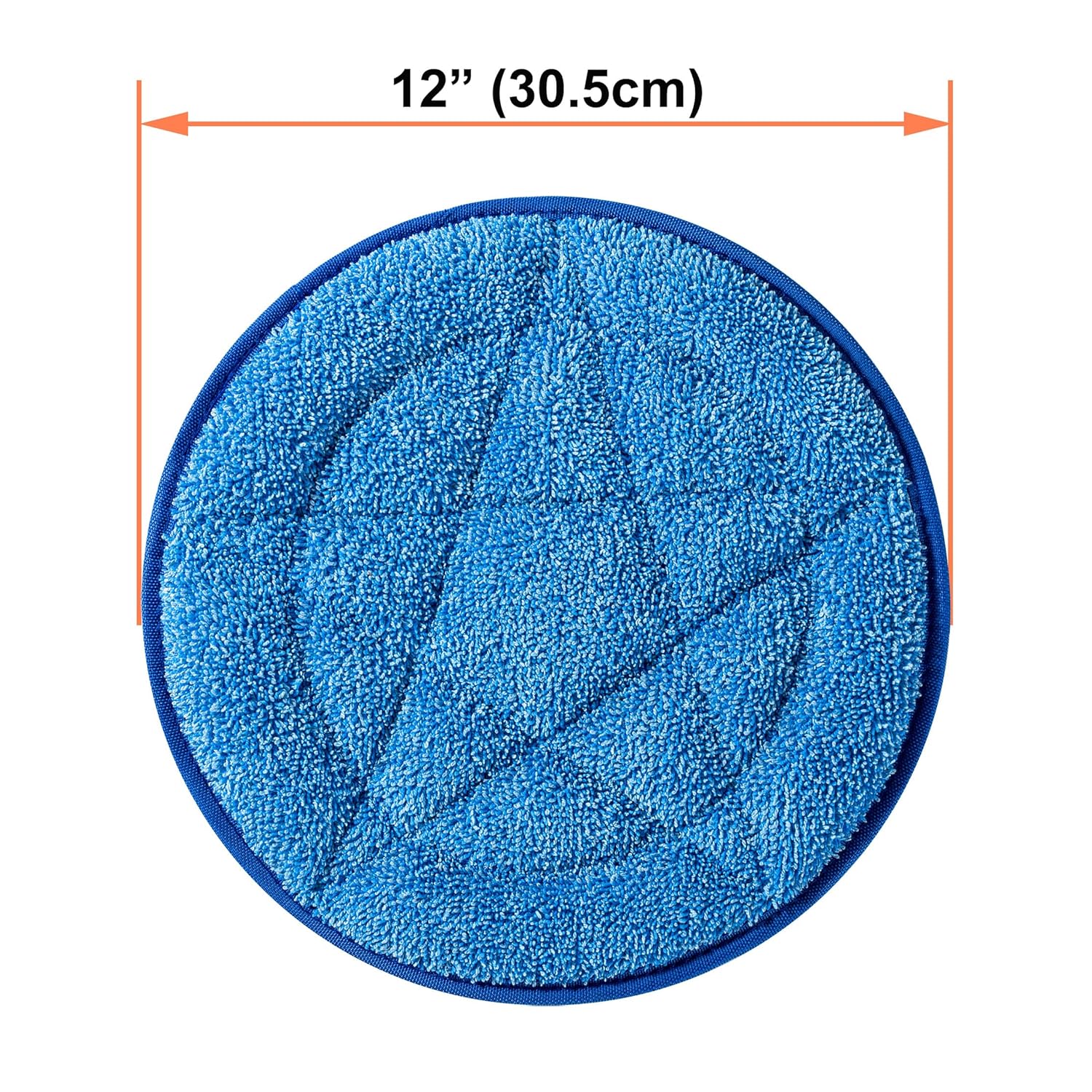 HHQ Commercial Microfiber Carpet Bonnet 2 Pack for Oreck Orbiter