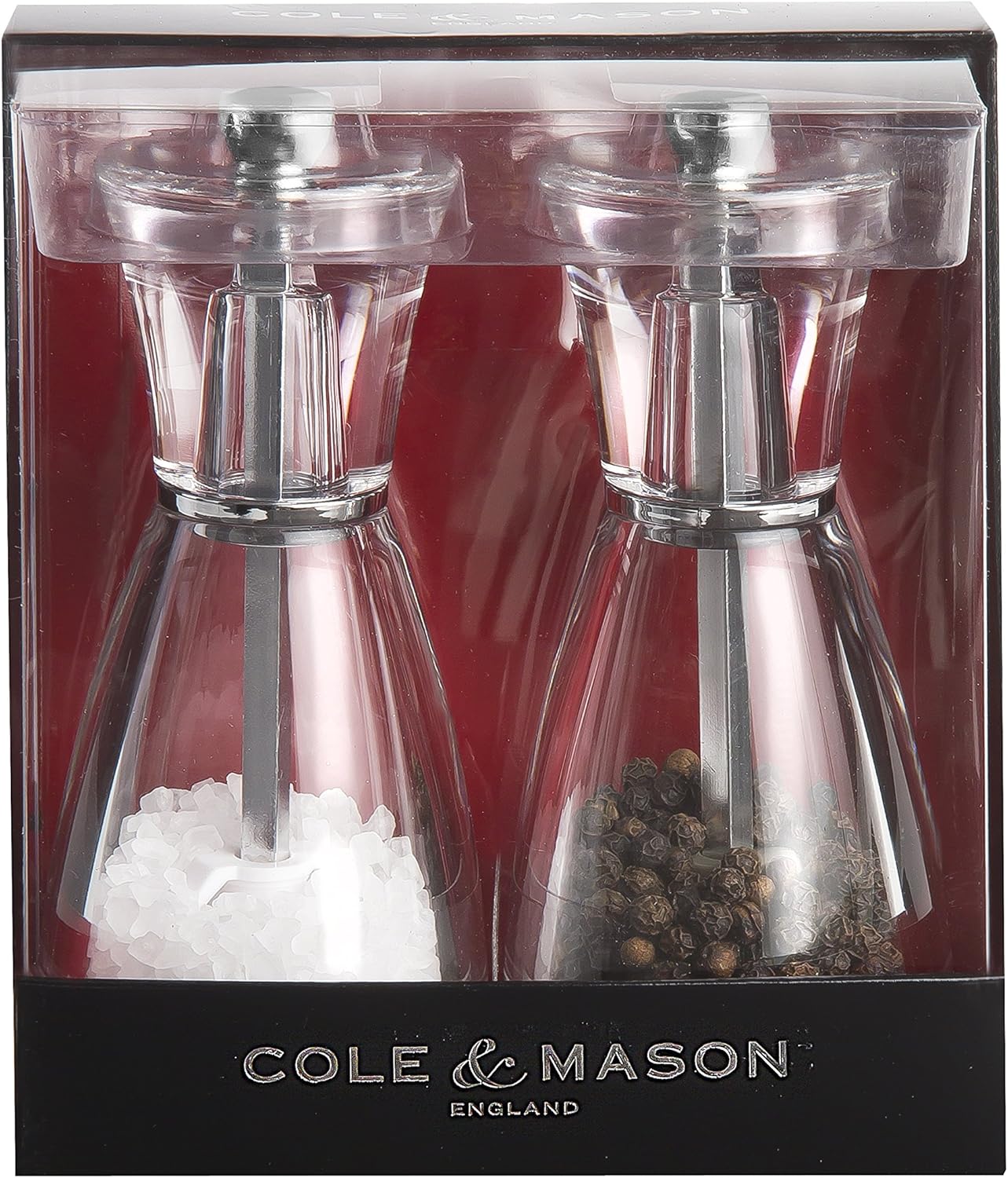Cole Mason Precision Pina Salt and Pepper Mill Set 1